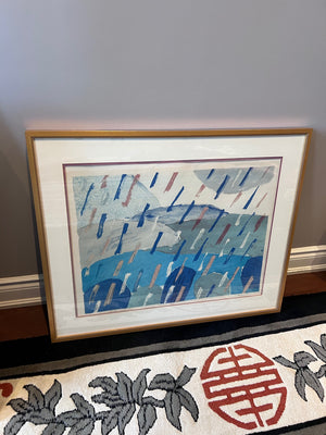 Tadeusz Dominik Landscape Lithograph # 3