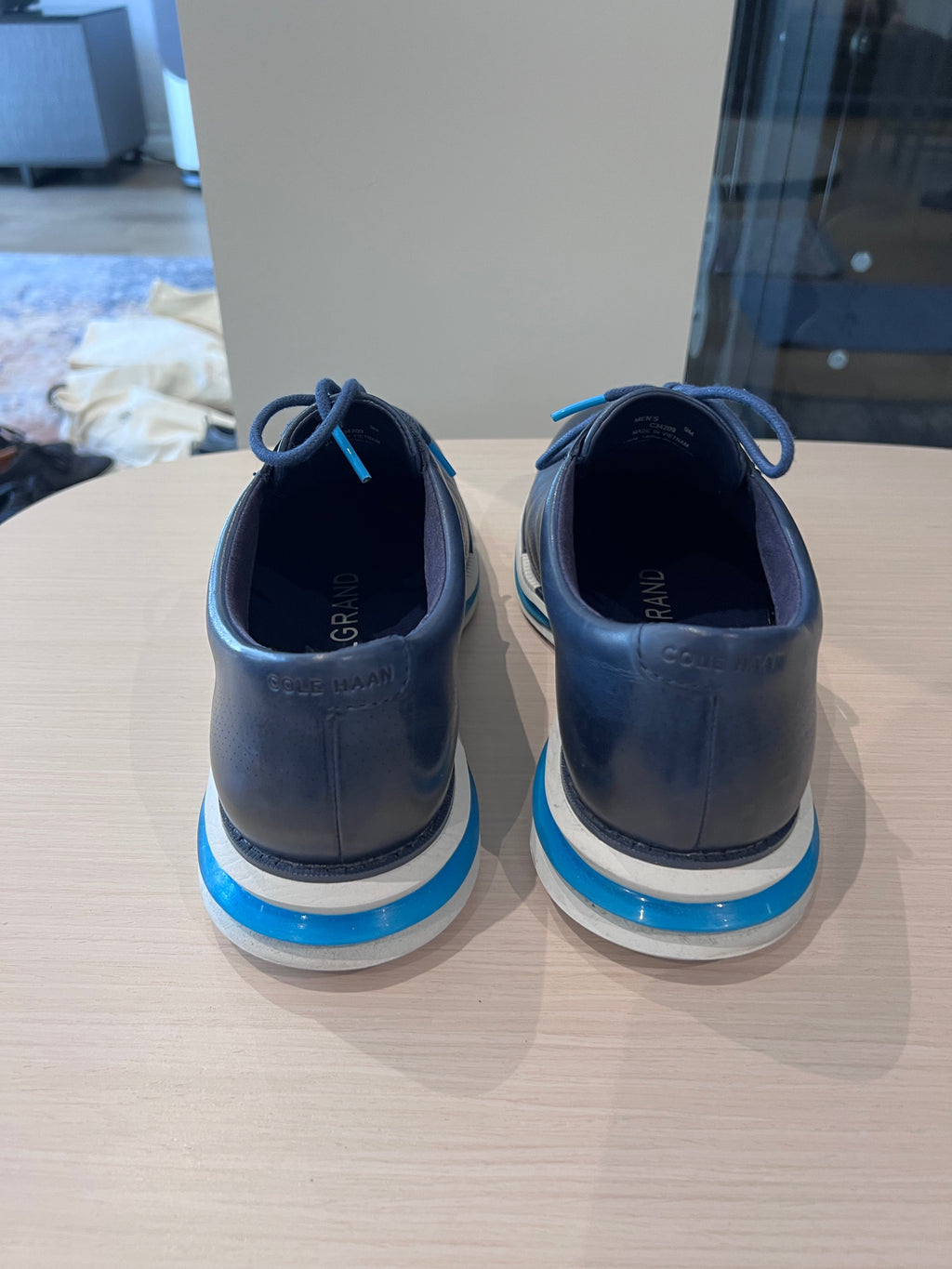 Men's Cole Haan Originalgrand Energy Twin Oxford in Blue, Size 9