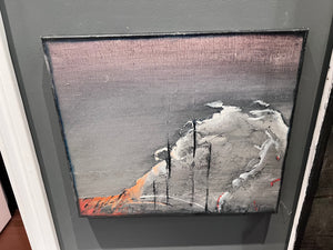 Small Original Painting by Jerzy Denis Denisiuk