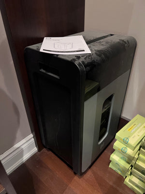 TRU RED 16-Sheet Cross-Cut Commercial Shredder, TR-BXC16A