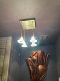 Artemide Custom Designed 4 Pendant Light Fixture