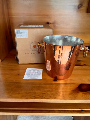 Mauviel Copper Round Champagne Bucket (*BRAND NEW IN BOX) (*retail $288)