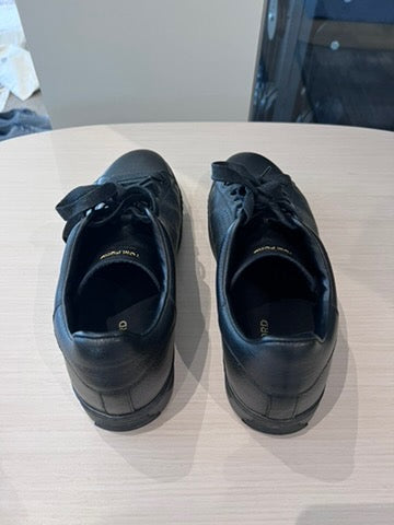 Men's Tom Ford Black Leather Low Top Sneaker, Size 7