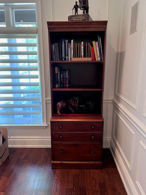 Bookcase with Filing Cabinet