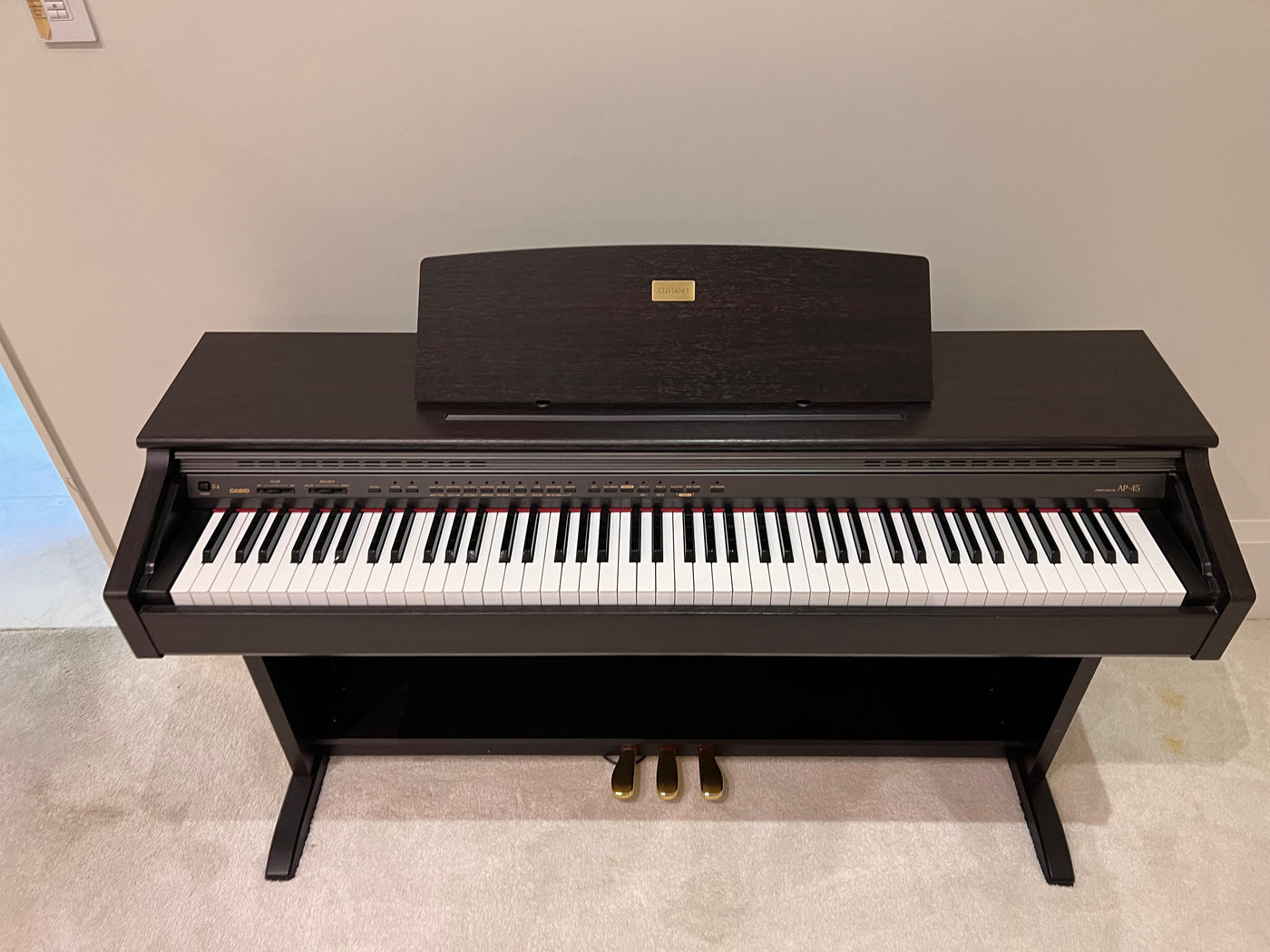 CASIO DIGITAL PIANO AP-45C 専用椅子付 CASIO DIGITAL PIANO AP-45C 専用椅子付