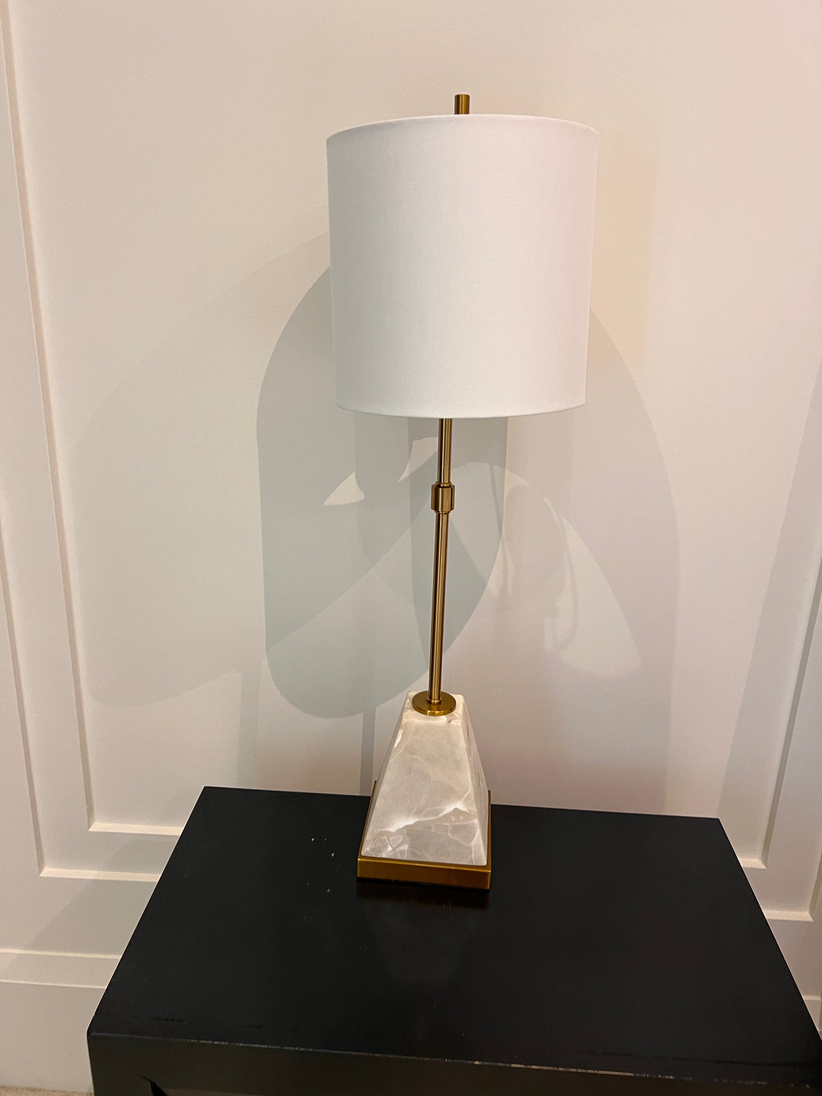 Pair of 'Simon Blake Interiors' Marble Base Table Lamps