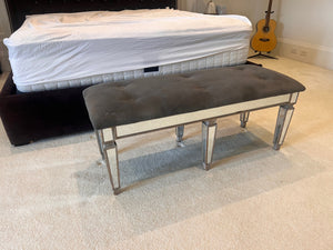 Stylecraft Bench with Mirrored Frame