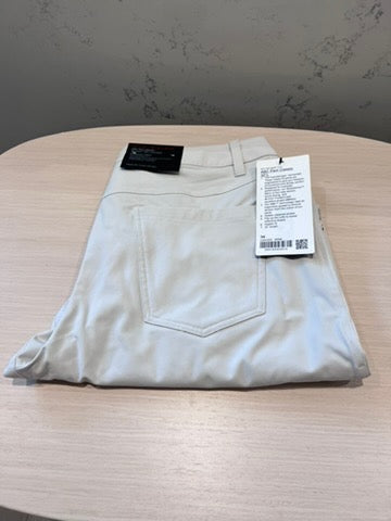 BRAND NEW Men's Lululemon Commission Pant Slim, 34" waist 32"L, Bone (*retail $138)