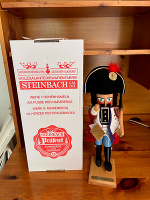 Steinbach Adrian Taron & Sons- "The Toy Soldier" from the Limited Edition Nutcracker Suite Series, Handmade in Germany