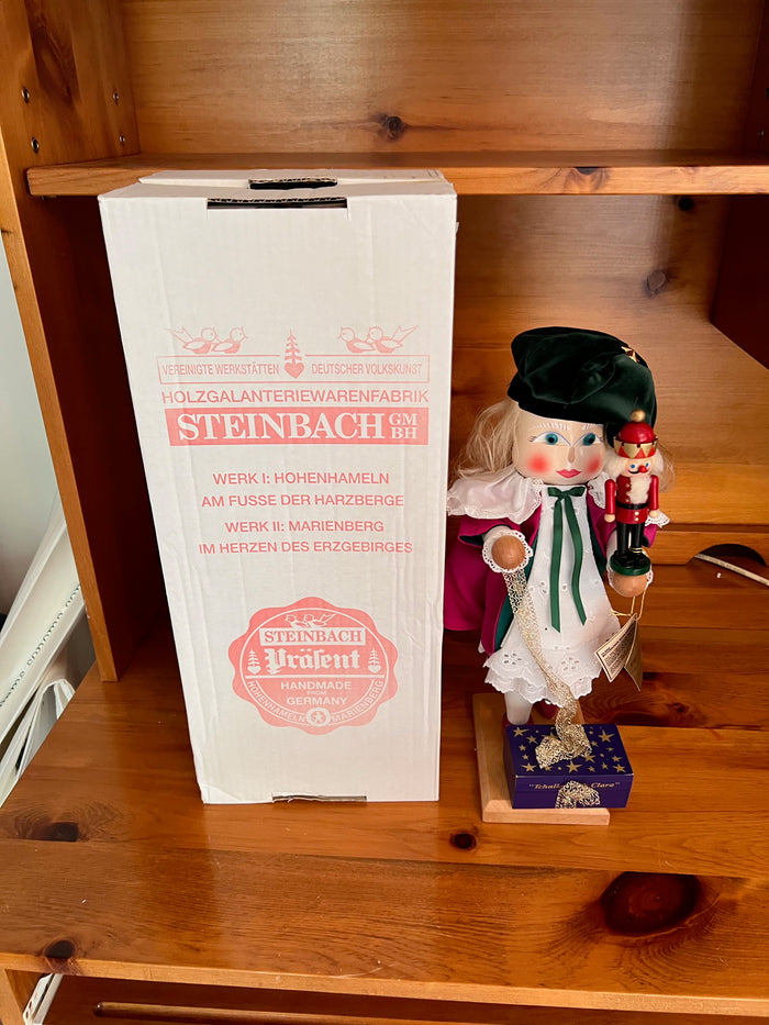 Steinbach Adrian Taron & Sons- "Clara" from the Limited Edition Nutcracker Suite Series, Handmade in Germany