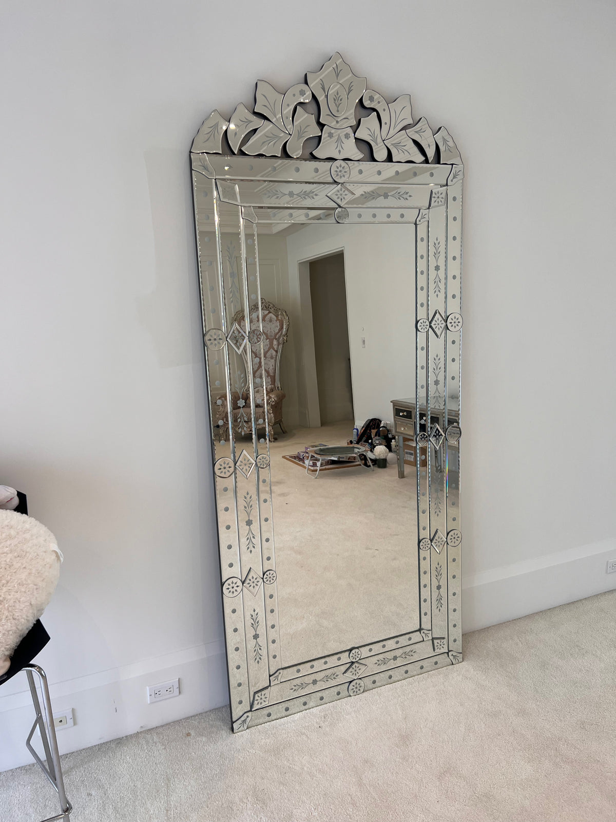 Venetian Full Length Mirror- 90.5"h