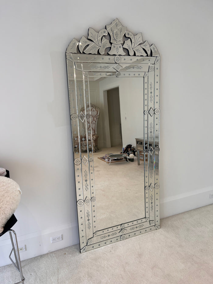 Venetian Full Length Mirror- 90.5"h