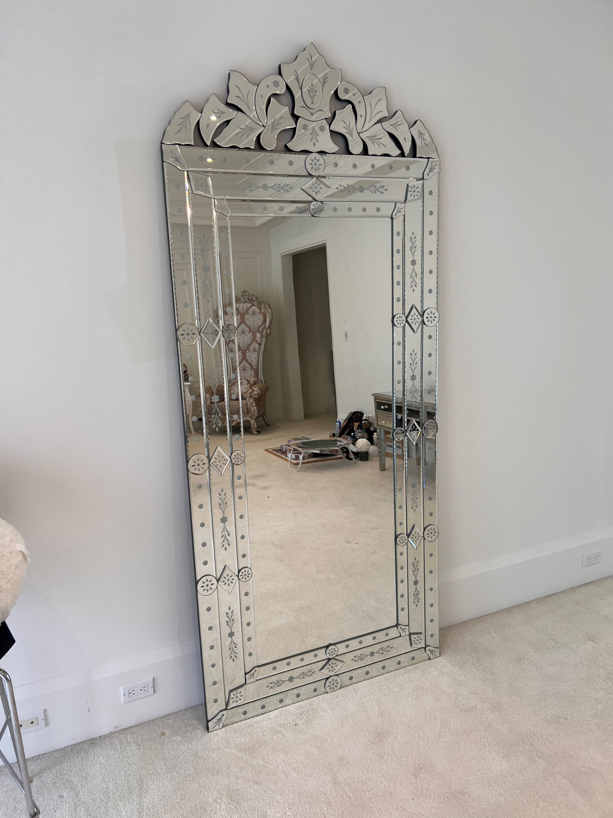 Venetian Full Length Mirror- 90.5"h