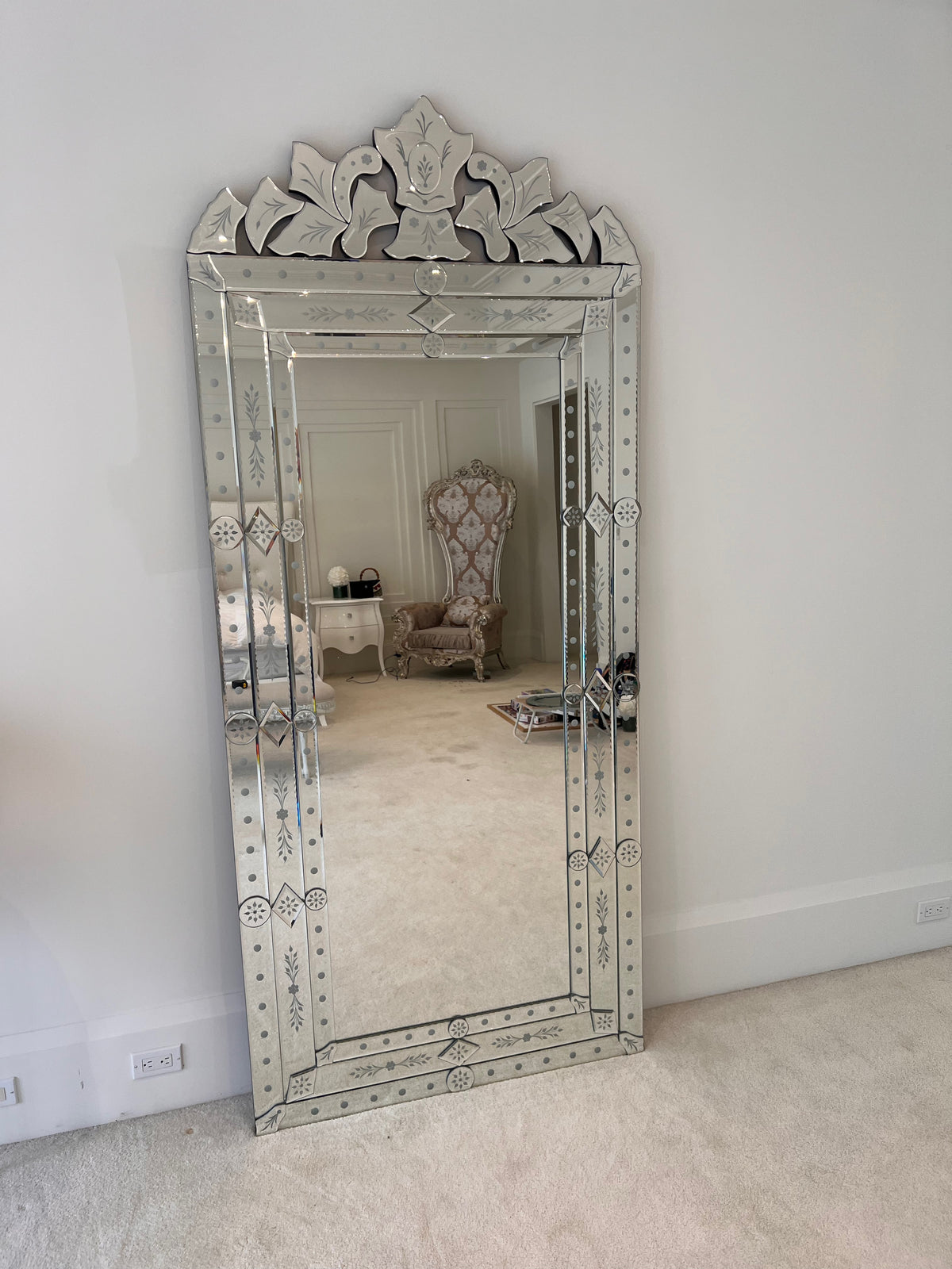 Venetian Full Length Mirror- 90.5"h