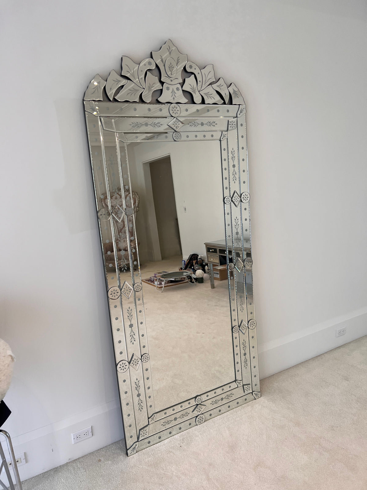 Venetian Full Length Mirror- 90.5"h