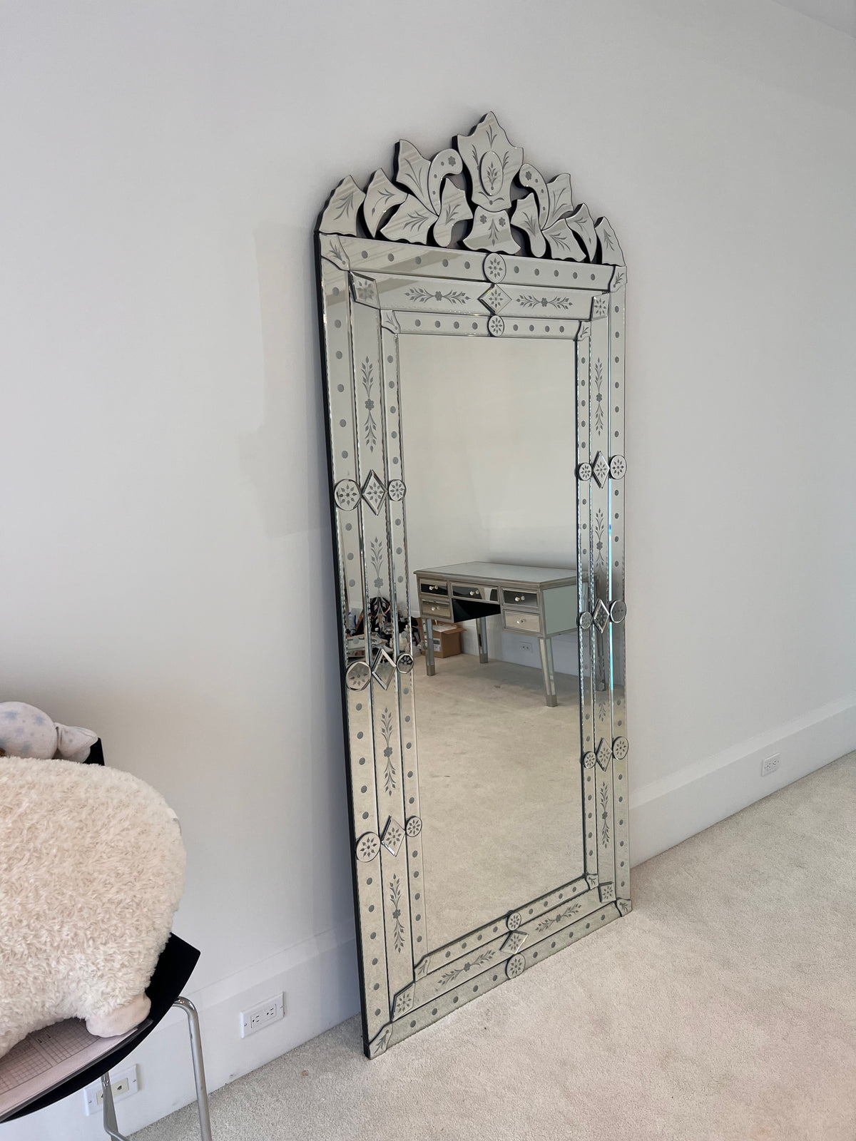 Venetian Full Length Mirror- 90.5"h
