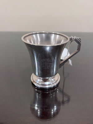 Sterling Silver Monogramed Cup- 103g
