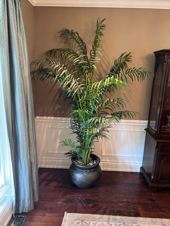 Faux Tree with Planter