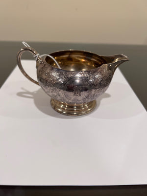 Sterling Silver Monogramed Creamer