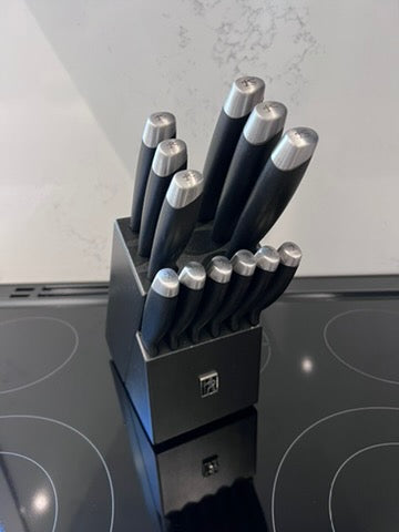 Henckels International - Fine Edge Fuse | 13 PC | Block Set, Black (*retail $139)