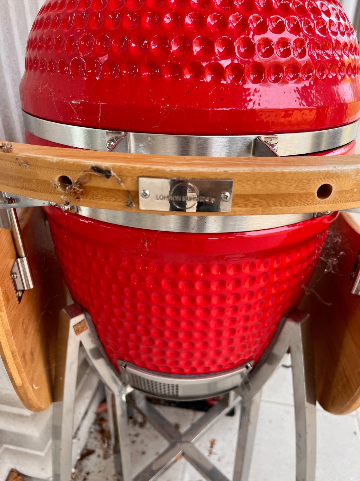 London Sunshine The Original Series - 18” Ceramic Kamado Charcoal BBQ Smoker- LIKE NEW! (*retail $1,428)