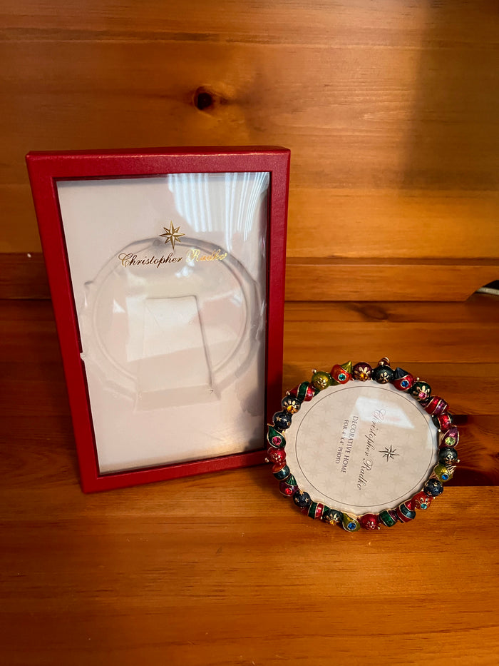 Christopher Radko Ornaments Picture Frame (*BRAND NEW IN ORIGINAL BOX)