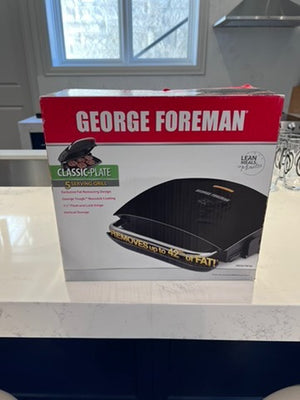 BRAND NEW George Foreman Classic-Plate 5 Serving Grill