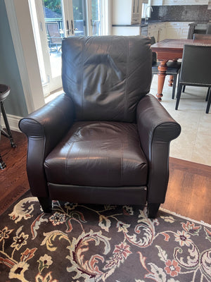 Leggett & Platt Brown Leather Recliner