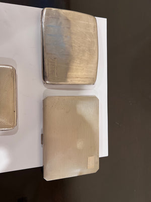 3 Sterling Silver Money/Card Holders- 375g