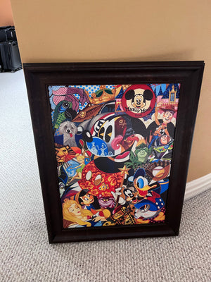 In the Company of Legends 'Mickey Mouse Club' by Tim Rogerson- Fine Art Embellished Giclée on Canvas