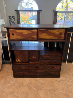 Antique Japanese Tea Cabinet