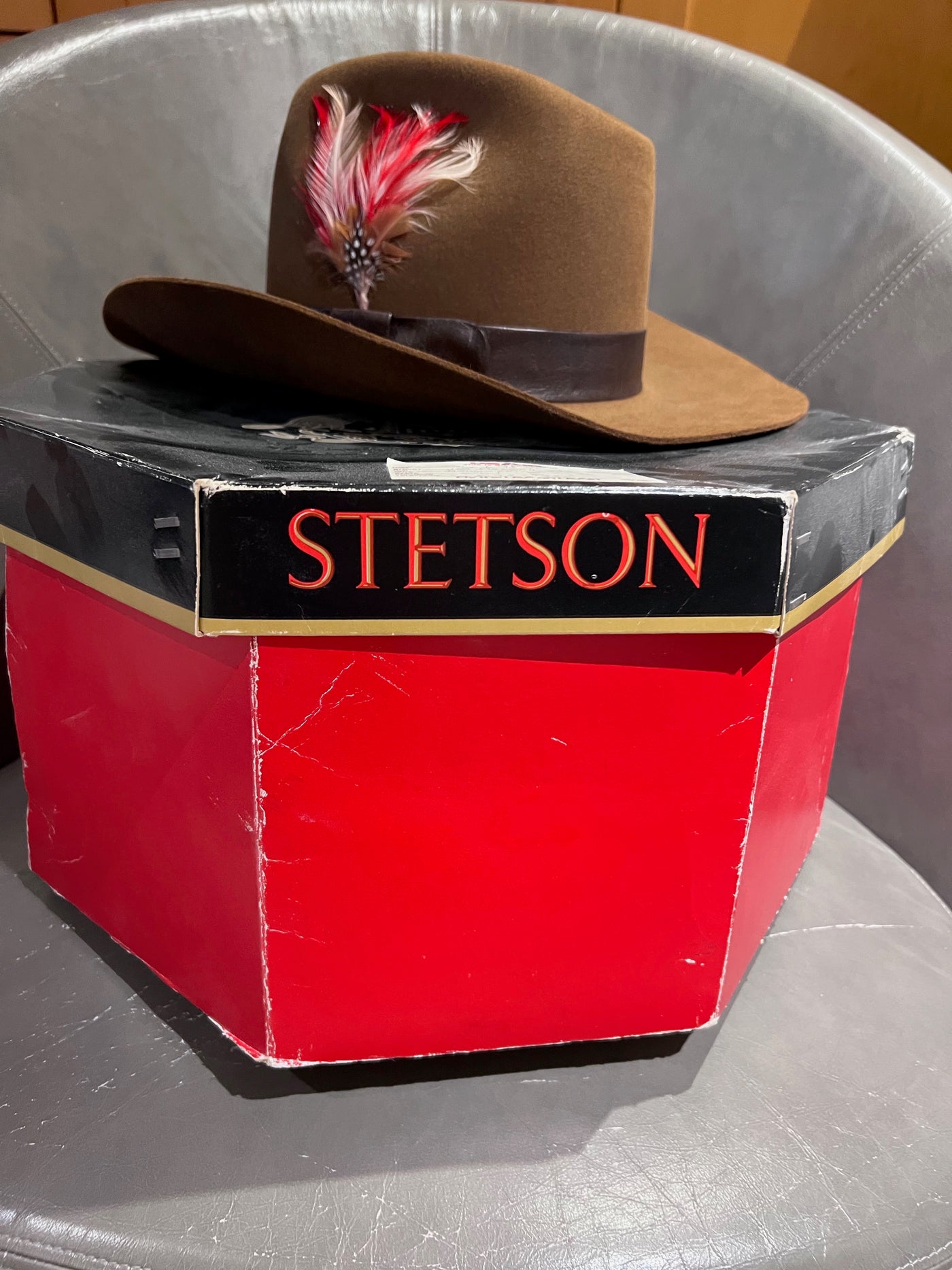 帽子 60s VINTAGE STETSON OPEN ROAD 7 3/8 59cm LIKE-NEW Vintage Stetson Hat, Size 7 3/8 – Sell My Stuff