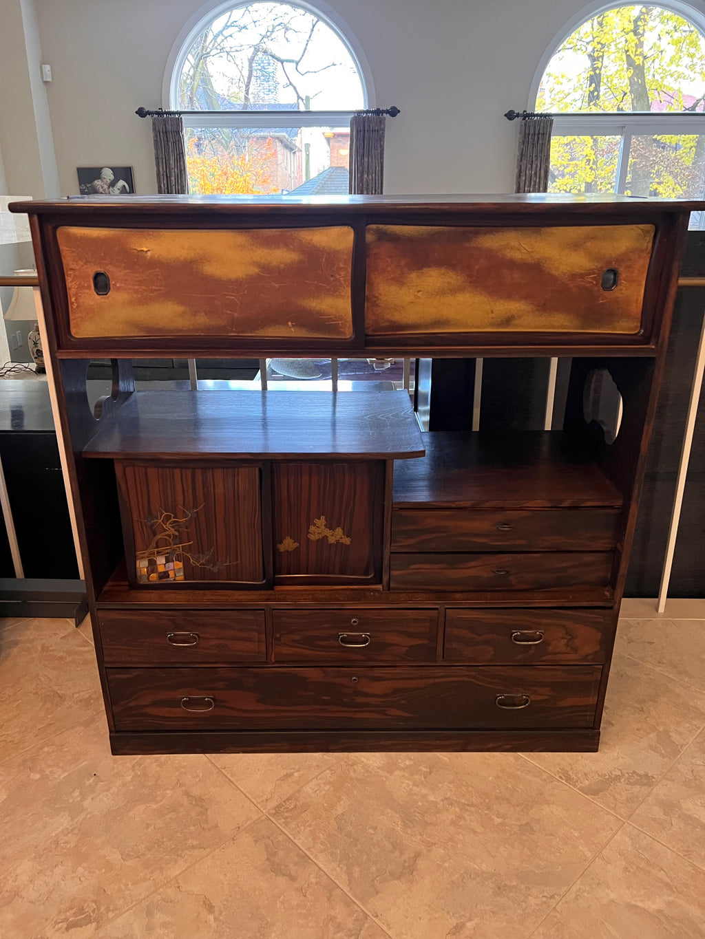 Antique Japanese Tea Cabinet
