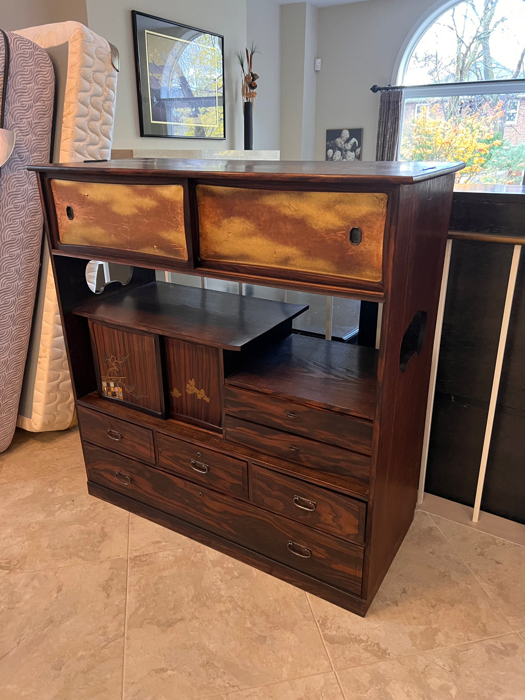 Antique Japanese Tea Cabinet