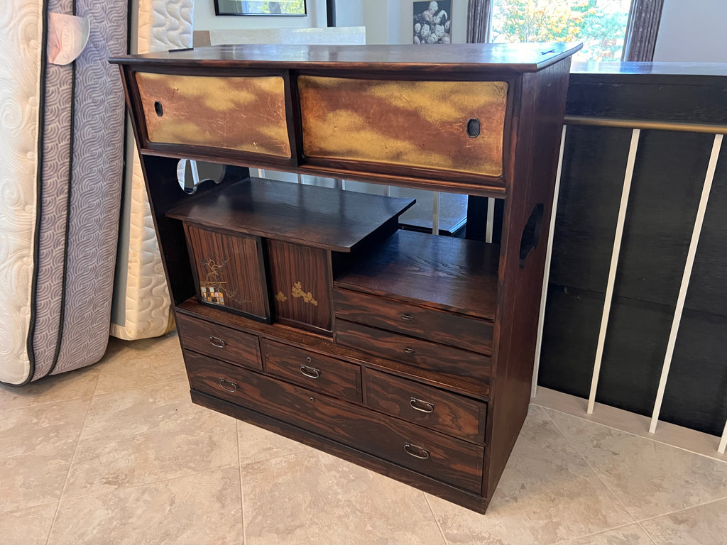 Antique Japanese Tea Cabinet