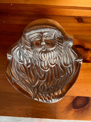 Pewter Santa Claus Tray (*LIKE NEW) (*retail price $119.95)