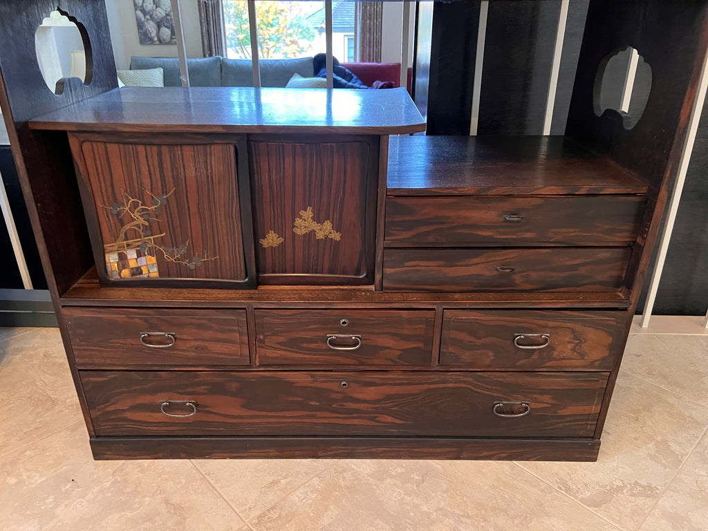 Antique Japanese Tea Cabinet