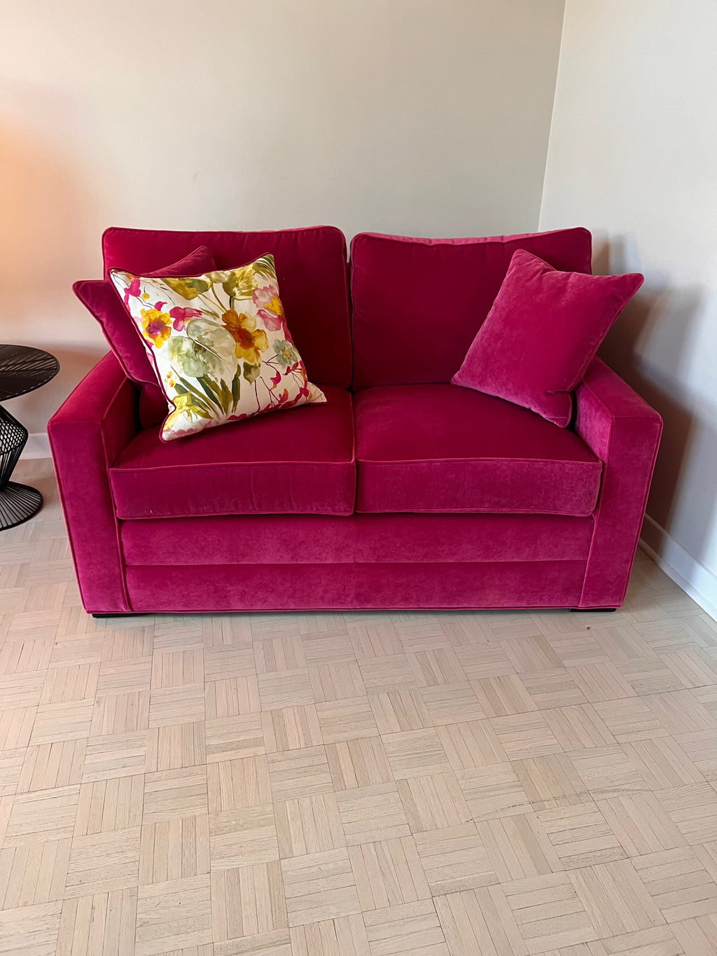 Ethan Allen Pink Love Seat