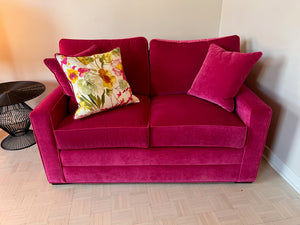 Ethan Allen Pink Love Seat