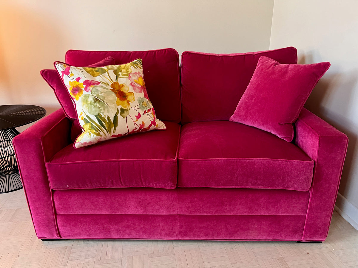Ethan Allen Pink Love Seat