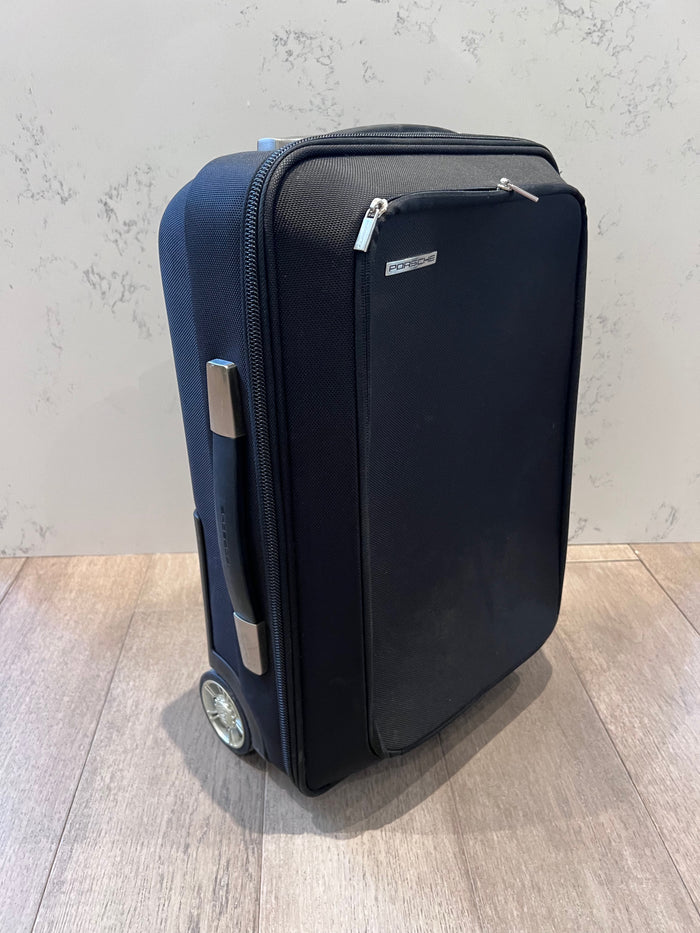 Porsche Black Soft Shell Carry-On Luggage