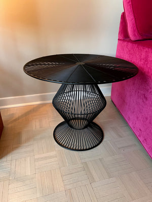 Black Wire Side Table