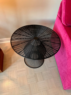 Black Wire Side Table