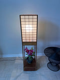 Japanese Shoji Style Tower Lamp
