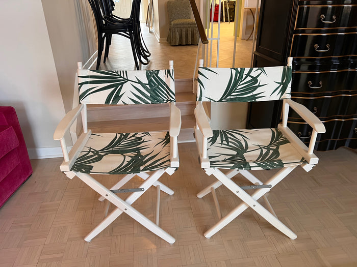 Pair of Folding Director Chairs
