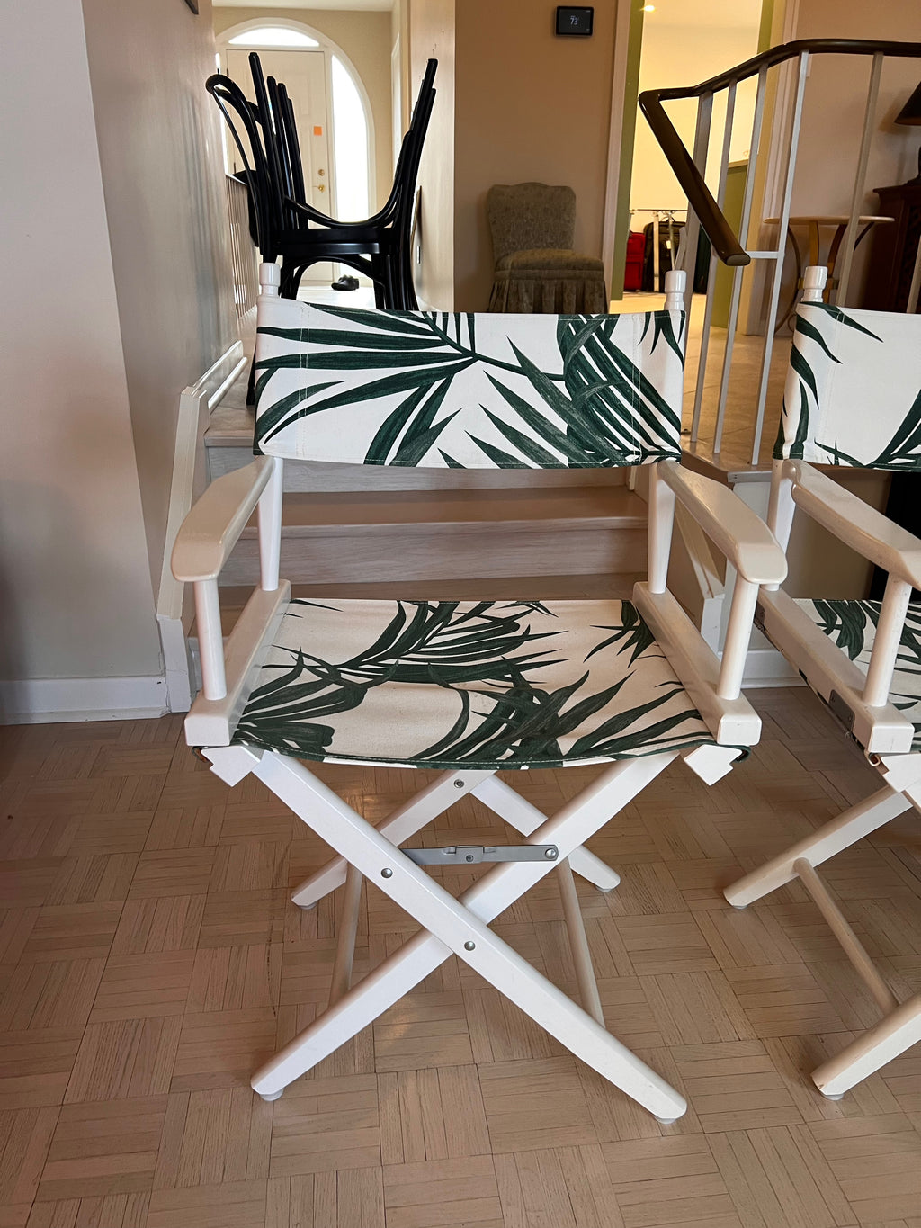Pair of Folding Director Chairs