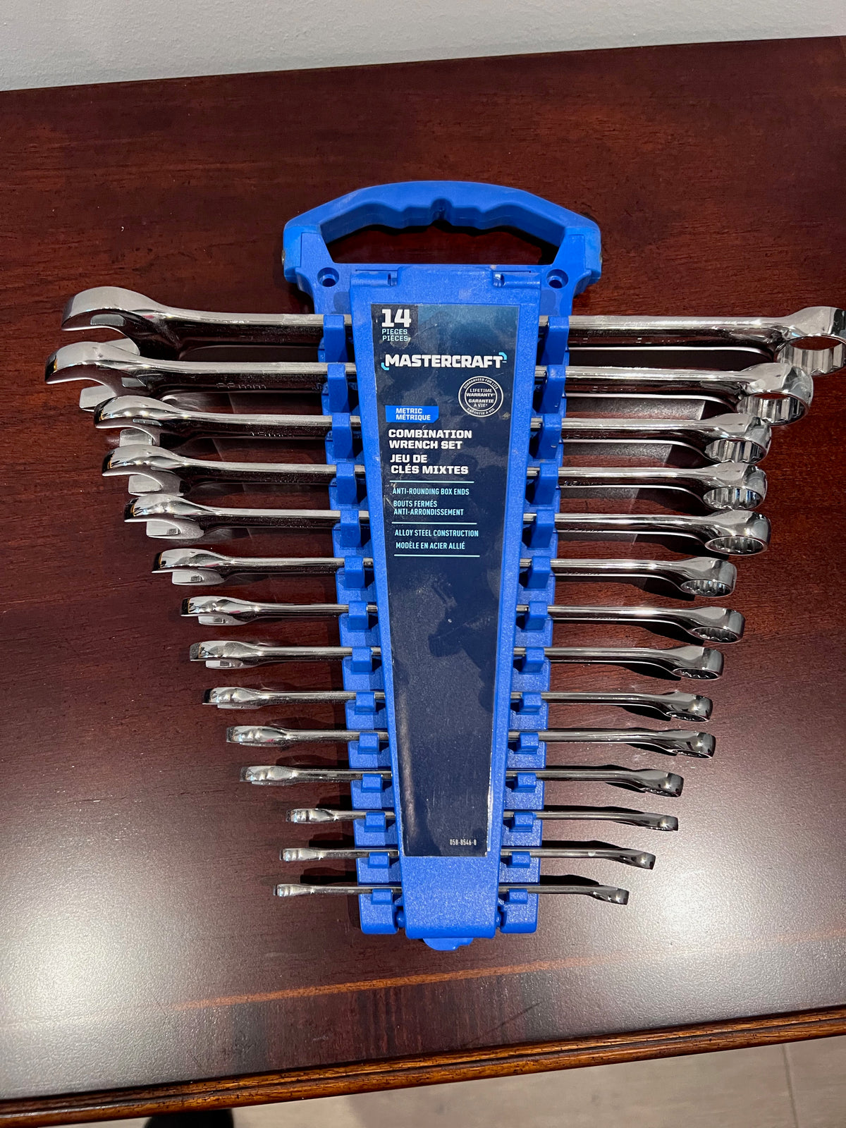 BRAND NEW Mastercraft Combination Wrench Set, SAE, 14-pc