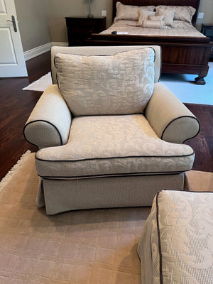 2 Decor-Rest Armchairs + Ottoman