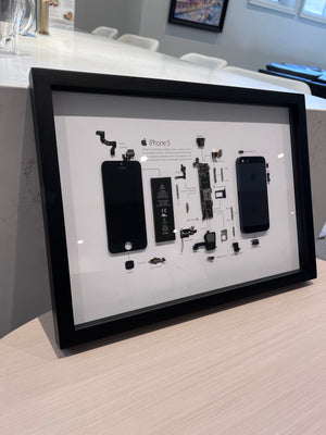 iPhone 5 Deconstructed Teardown Framed Art