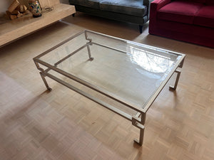 2-Tier Glass Coffee Table